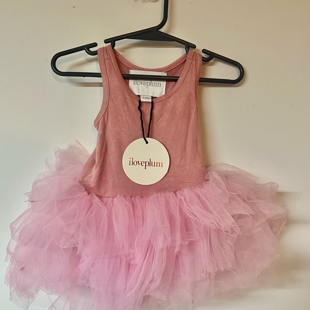 Iloveplum Dottie Tutu Onsie 3/6mo